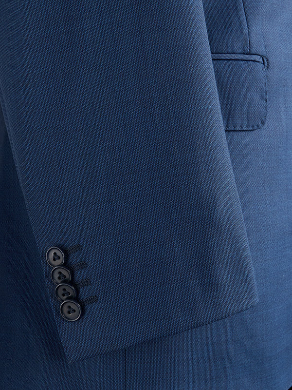 Biella Blue Classic Formal Pure Wool 130's Jacket