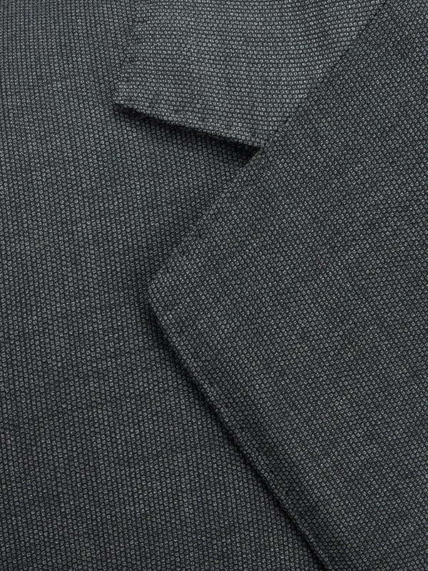 Biella Dark Grey Classic Formal Pure Wool 130's Jacket