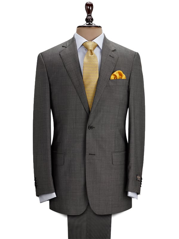 Trivero Dove Grey Classic Formal Wool Silk Jacket