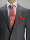 Biella Dark Grey Classic Formal Pure Wool 160's Jacket