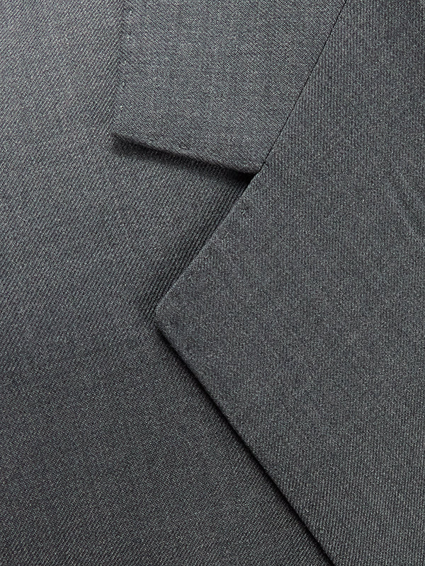 Biella Dark Grey Classic Formal Pure Wool 160's Jacket