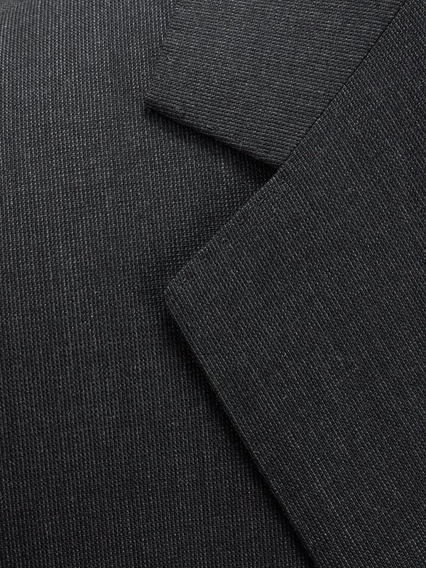 Biella Dark Grey Classic Formal Pure Wool 160's Jacket