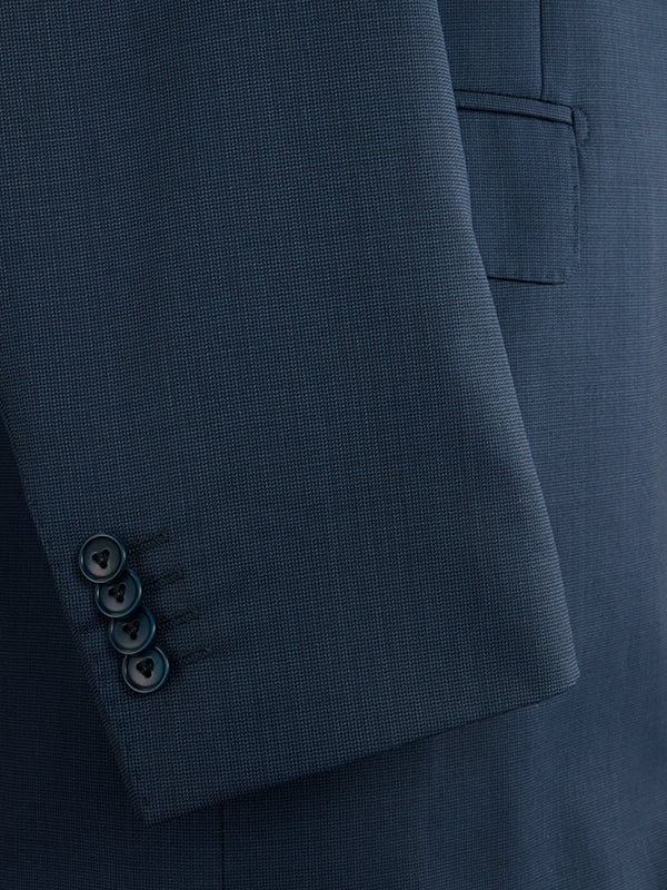 Biella Navy Classic Formal Pure Wool 160's Jacket