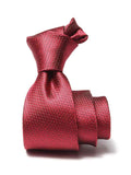Kingcross Structure Dark Maroon Microfibre Tie