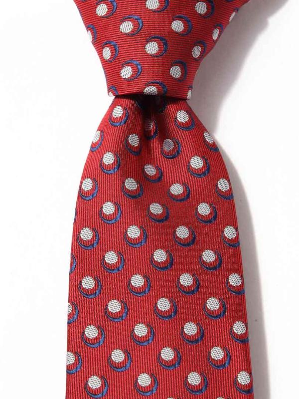 Kingscrest Minimal Dark Red Microfibre Tie