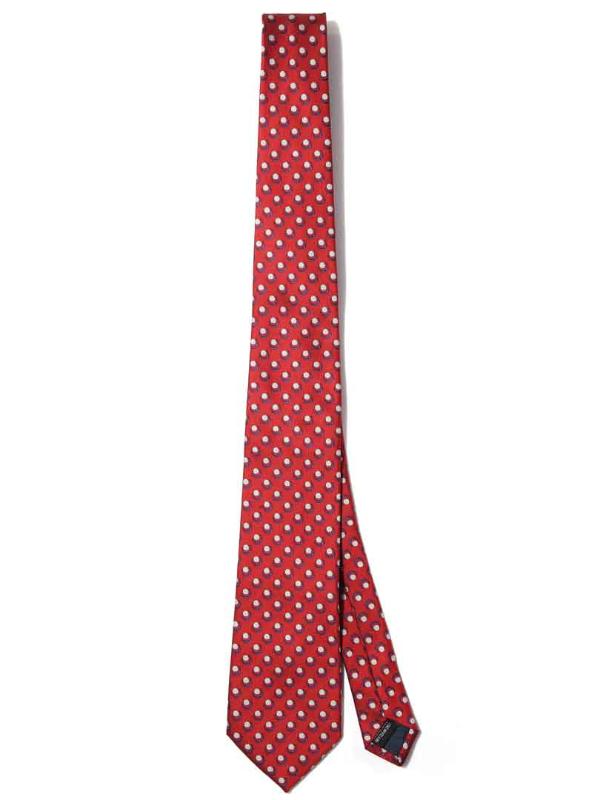 Kingscrest Minimal Dark Red Microfibre Tie