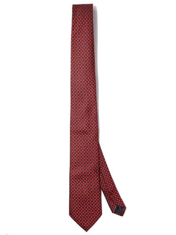 Kingscrest Minimal Dark Red Microfibre Tie