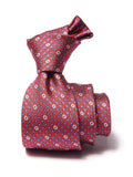 Kingscrest Minimal Light Maroon Microfibre Tie