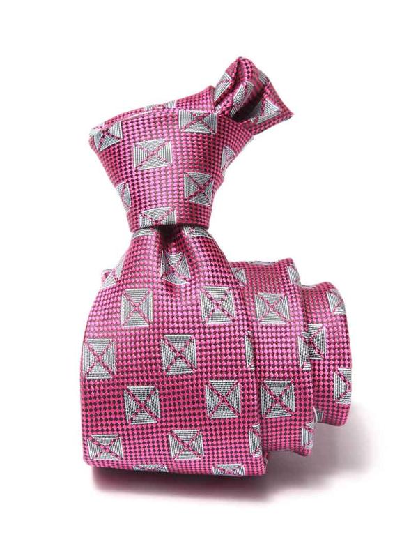 Kingscrest Minimal Dark Pink Microfibre Tie
