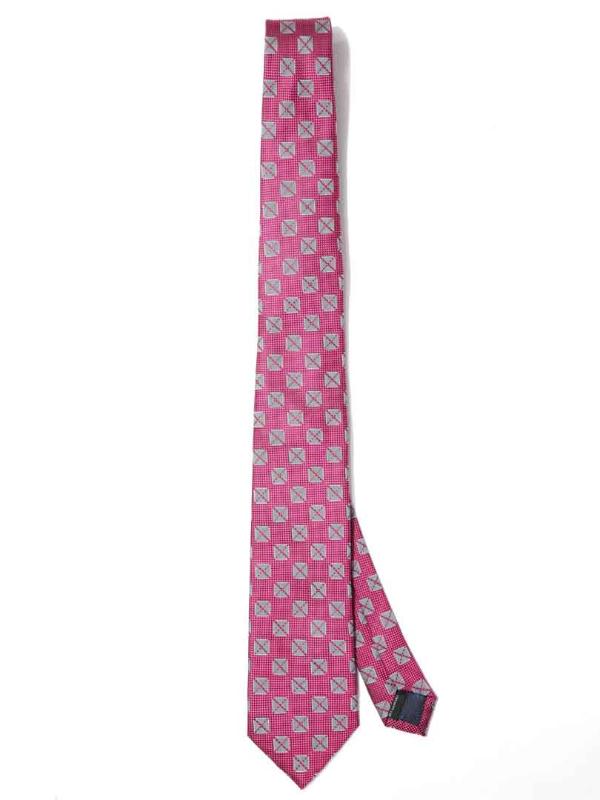 Kingscrest Minimal Dark Pink Microfibre Tie
