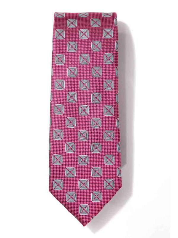 Kingscrest Minimal Dark Pink Microfibre Tie
