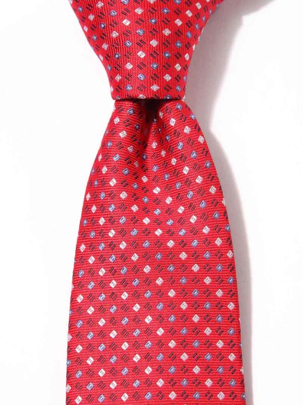 Kingscrest Minimal Dark Red Microfibre Tie