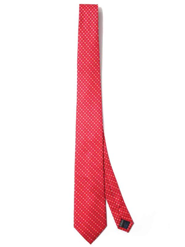 Kingscrest Minimal Dark Red Microfibre Tie