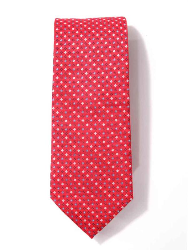 Kingscrest Minimal Dark Red Microfibre Tie