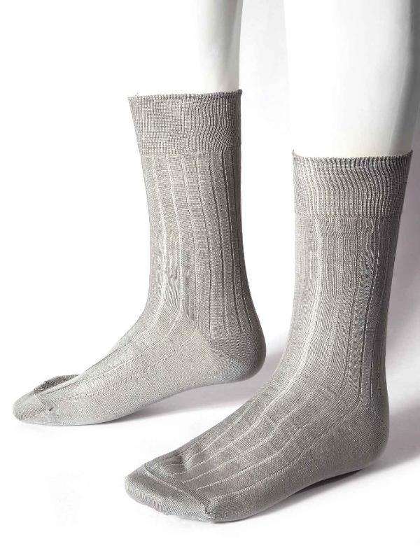 ZODIAC Light Grey Moderna Socks