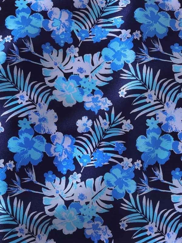 Blue All Over Silk Pocket Square