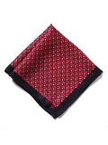 Dark Pink All Over Silk Pocket Square
