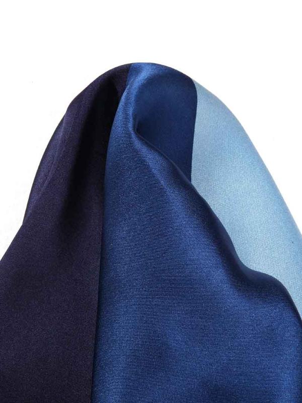 Maroon/ Multi 4-in-1 Silk Pocket Square
