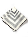 Black & White Check Silk Pocket Square