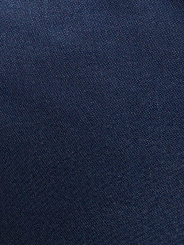 Pollone Navy Poly Wool Sleeveless Jodhpuri