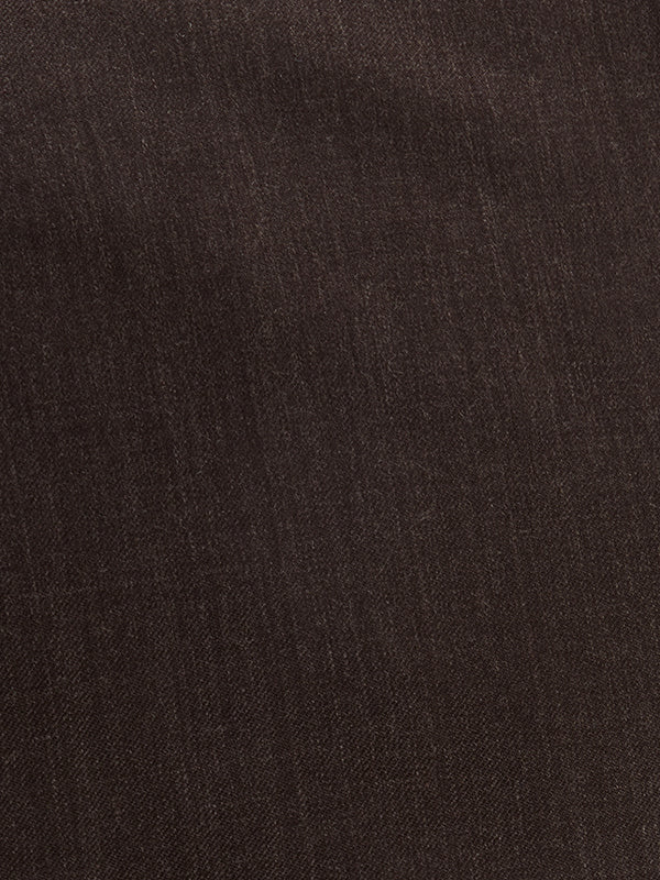 Pollone Brown Poly Wool Sleeveless Jodhpuri