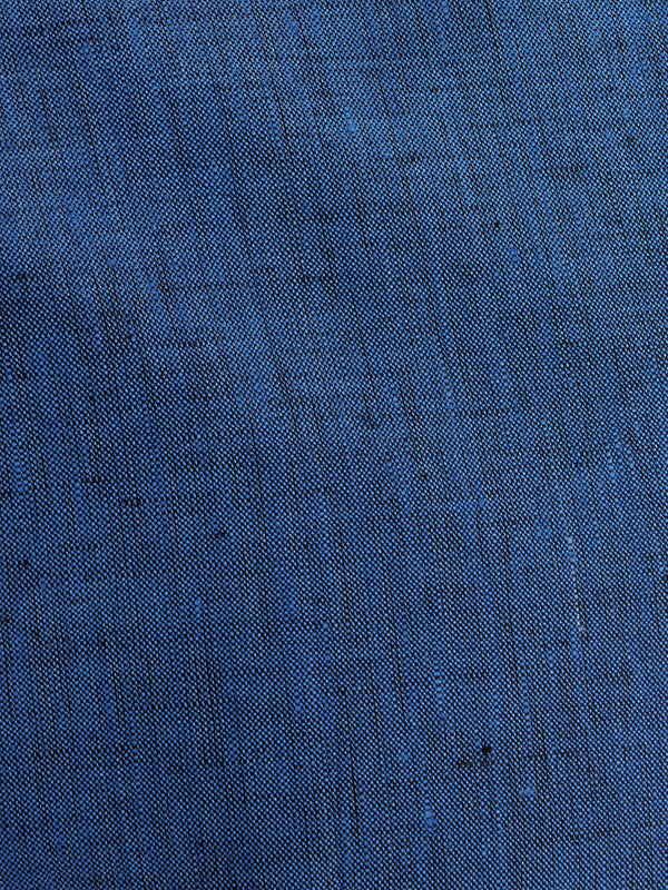 Positano Blue Pure Linen Sleeveless Jodhpuri