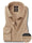 Beyer Beige Techno 4 Way Stretch Solid Full Sleeve Single Cuff Slim Fit Party Wear Blended Shirt