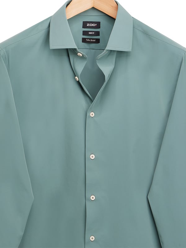 Beyer Jade Techno 4 Way Stretch Solid Full Sleeve Single Cuff Slim Fit Party Wear Blended Shirt