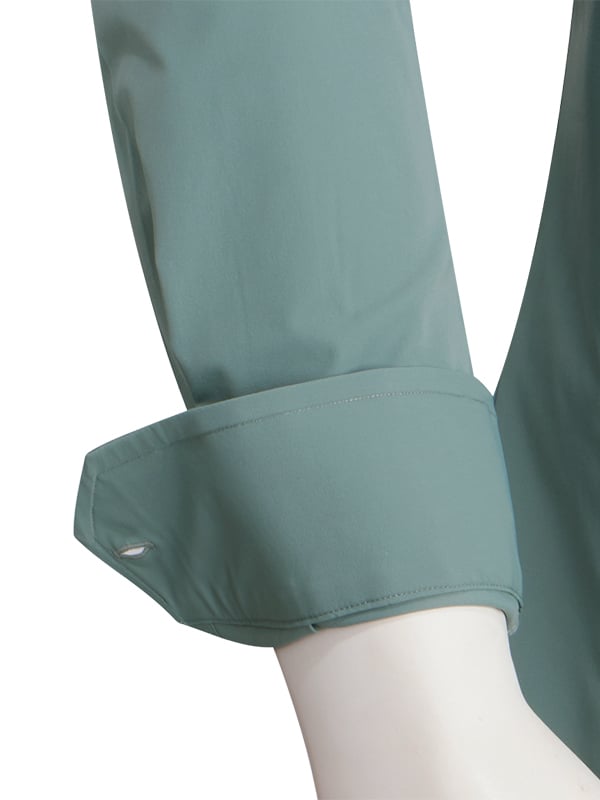 Beyer Jade Techno 4 Way Stretch Solid Full Sleeve Single Cuff Slim Fit Party Wear Blended Shirt