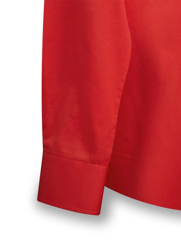 Franco Coral Solid Full Sleeve Single Cuff Slim Fit Party Wear Blended Shirt