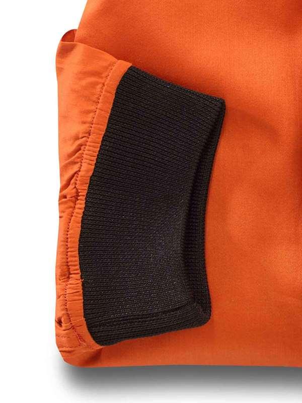 Stefano Orange Solid Full Sleeve Single Cuff Slim Fit Party Wear  Blended Shirt