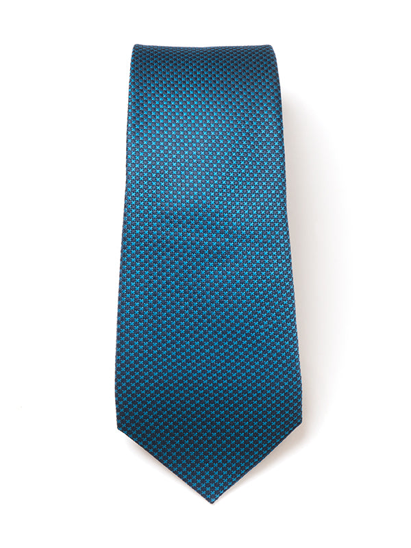 Campania Structure Dark Blue Silk Tie