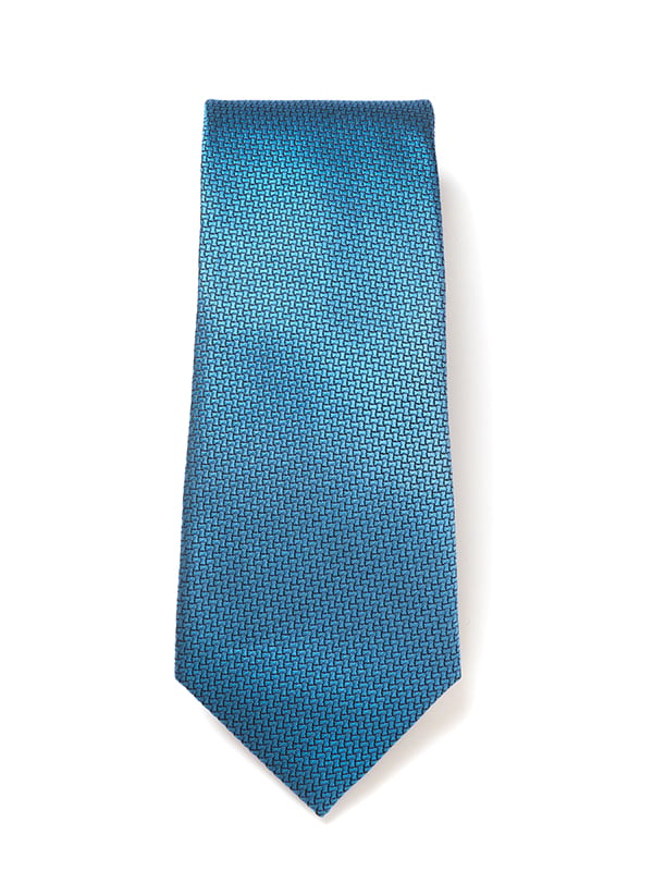 Campania Structure Dark Blue Silk Tie