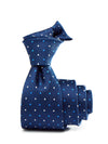 Campania Structure Navy Silk Tie