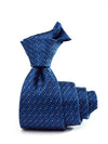 Campania Structure Navy Silk Tie