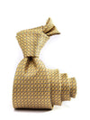 Campania Structure Dark Gold Silk Tie