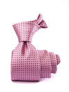 Campania Structure Dark Pink Silk Tie