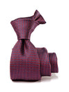 Campania Structure Medium Maroon Silk Tie