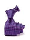 Campania Structure Medium Purple Silk Tie