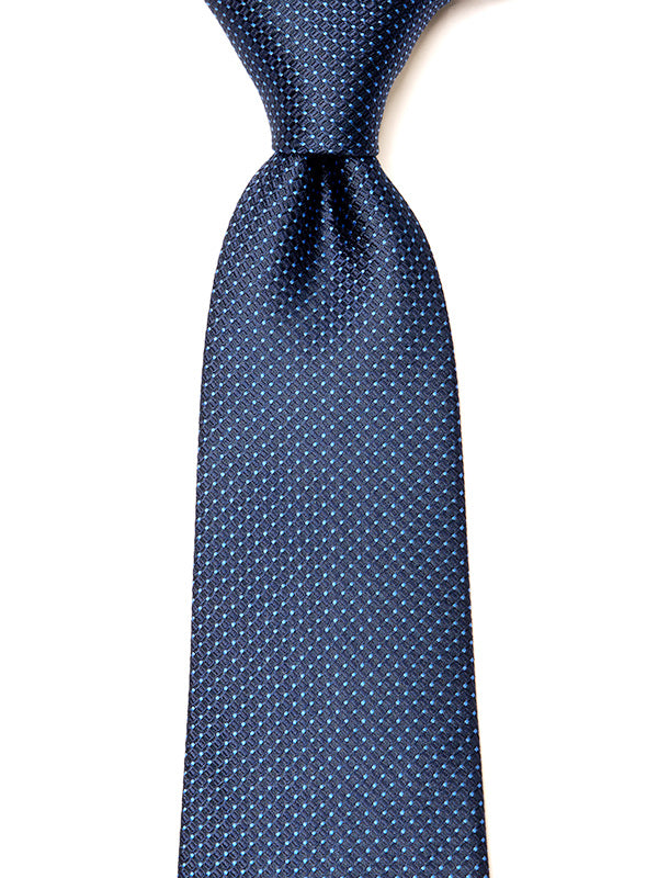 Campania Structure Dark Blue Silk Tie