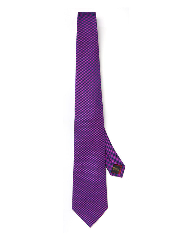 Buy Campania Structure Dark Purple Silk Tie | Zodiac – Zodiac