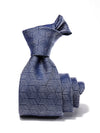 Campania Structure Black & White Silk Tie