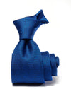 Campania Structure Dark Blue Silk Tie