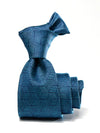 Campania Structure Dark Turquoise Silk Tie