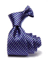 Campania Structure Dark Lilac Silk Tie