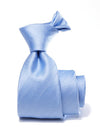 Campania Structure Medium Blue Silk Tie