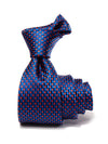Campania Structure Dark Blue Silk Tie