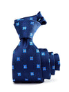 Florentine Minimal Navy Silk Tie