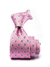 Florentine Minimals Dark Pink Silk Tie