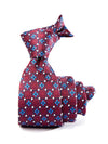 Florentine Minimal Dark Maroon Silk Tie